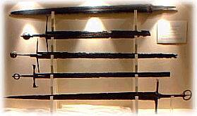 Display of Norman Swords at Ulster Museum